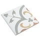 preview thumbnail 13 of 12, Merola Tile Revival Mini Memory 3-7/8" x 3-7/8" Ceramic Floor and Wall Tile