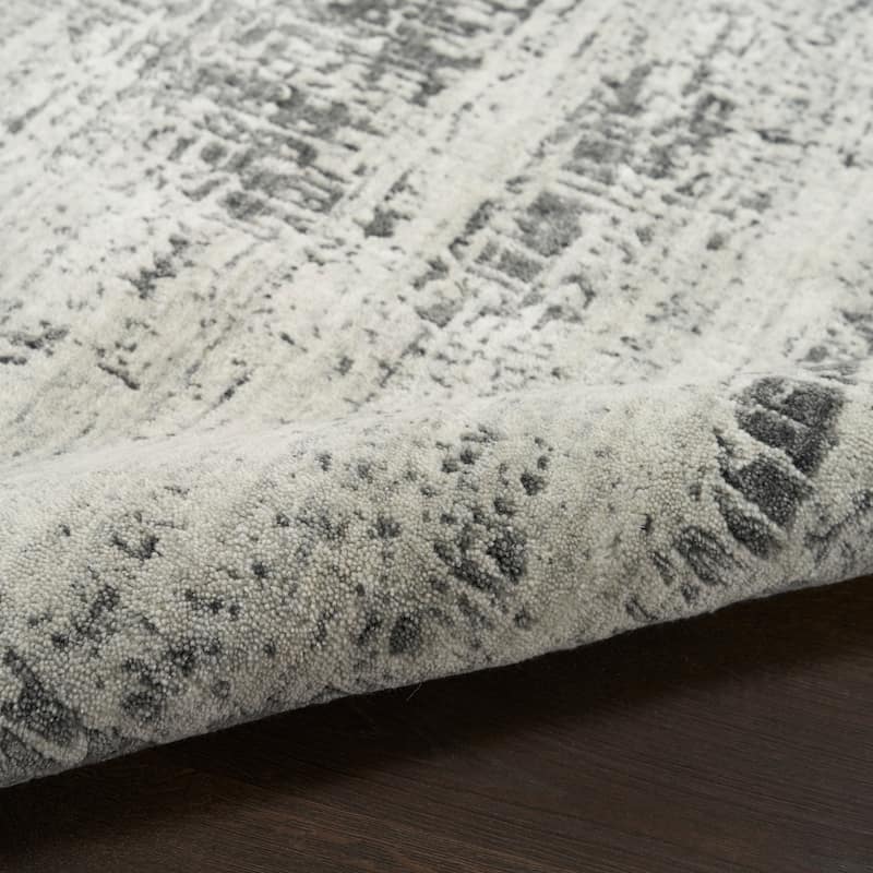 Nourison Harmony Indoor only Ivory Abstract Area Rug