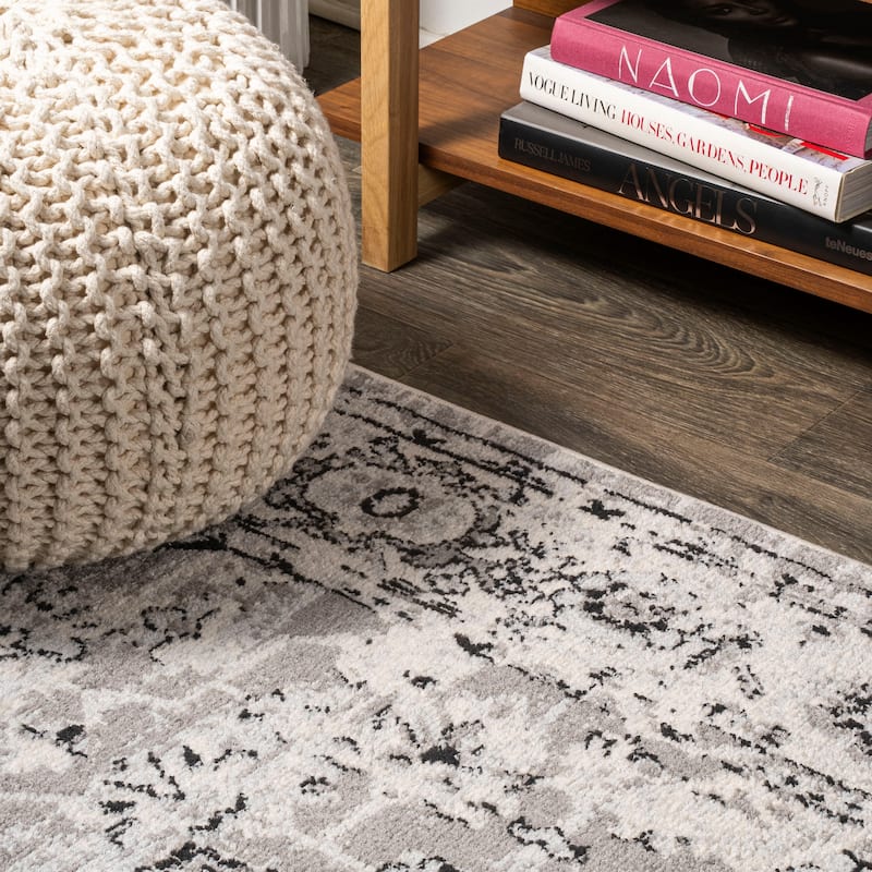 JONATHAN Y Anaise Ornate Geometric Medallion Area Rug