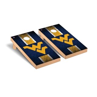 West Virginia Mountaineers 2x4 Pro Cornhole Boards - V9