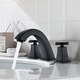 preview thumbnail 1 of 21, YASINU Cross Handles Widespread 8 Inch Bathroom Faucet With Pop-up Drain