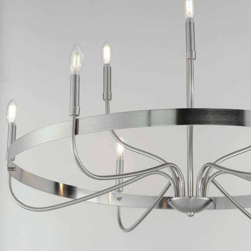 Maxim 14499 Frankie 9 Light 40" Wide Taper Candle Style Chandelier
