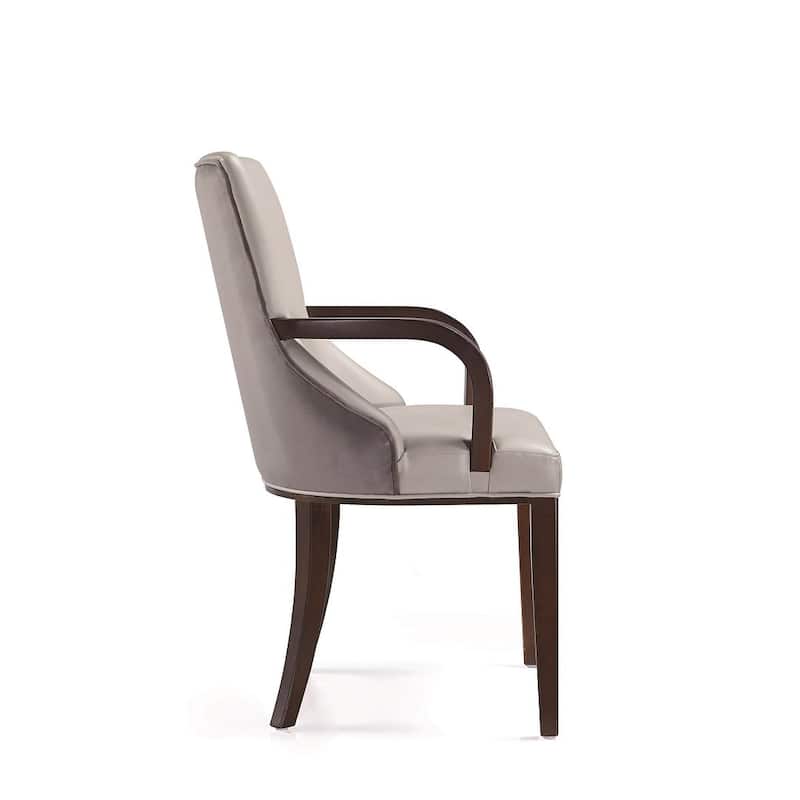 Manhattan Comfort Shubert Multi Piece Modern Faux Leather and Velvet Dining Chair Set