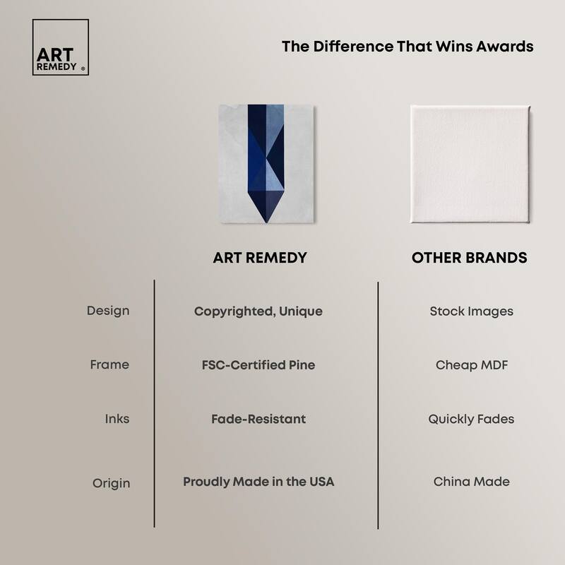 Blues Set Canvas Set of 2 by Art Remedy, Gallery Wrapped