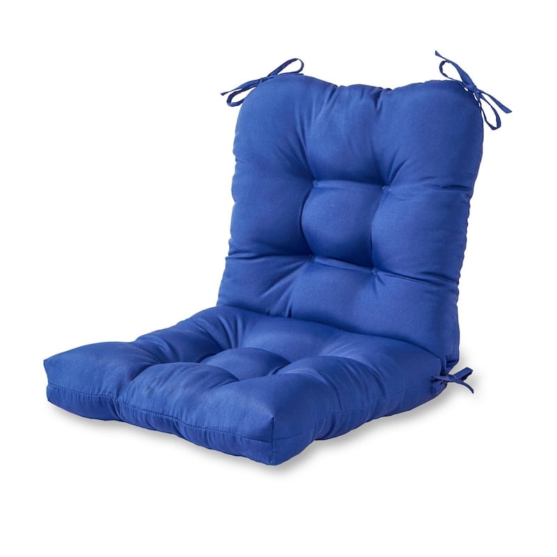 Marine Blue Seat/ Back Outdoor Chair Cushion (Cushion Only)