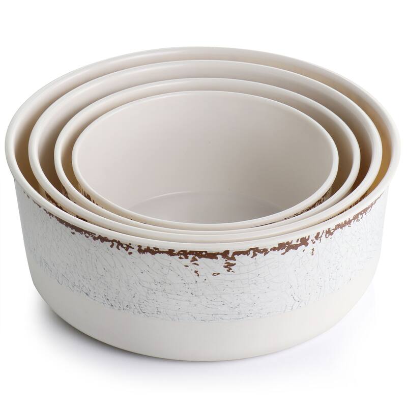 Laurie Gates California Designs Mauna 8pc Melamine Nesting Storage Bowl Set