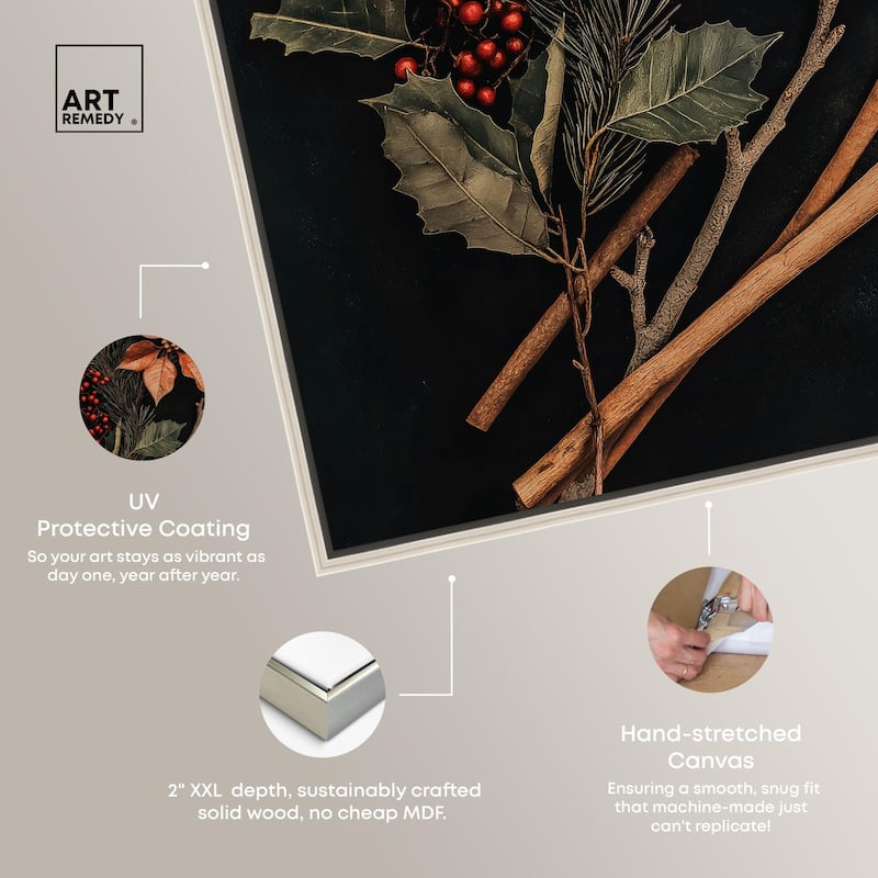 Hearth Flora Canvas by Art Remedy