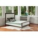 preview thumbnail 3 of 3, Milk Street True Low Profile Footboard Brown/White