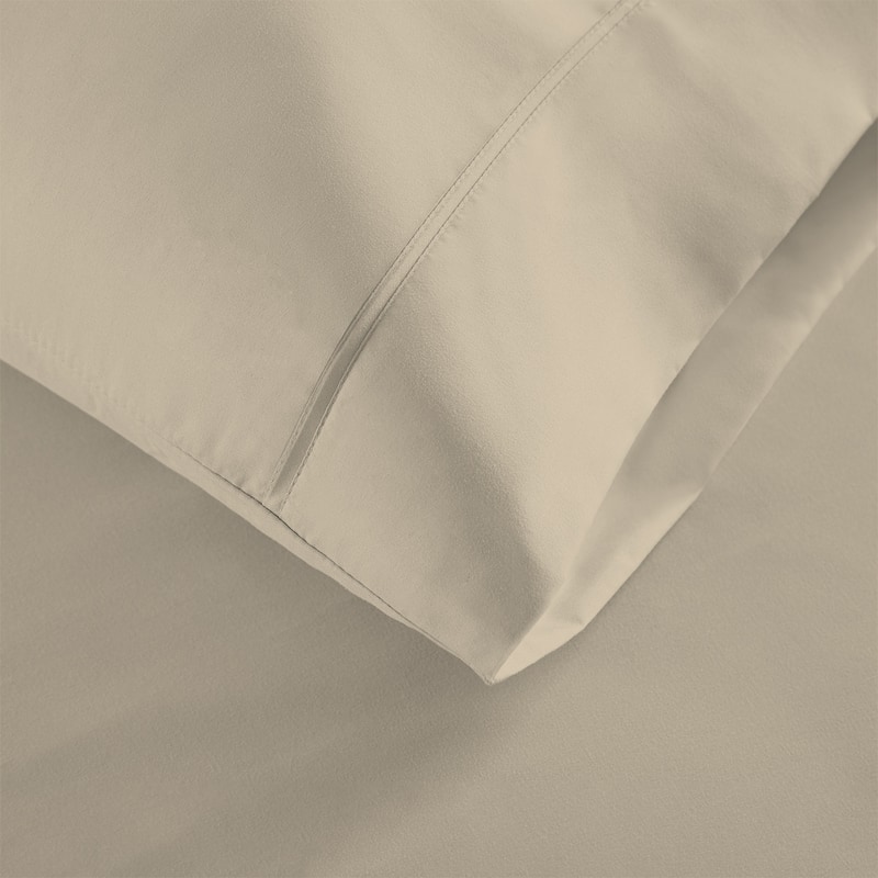 Color Sense 100% Cotton Ultra-Soft & Silky Pillowcase Set