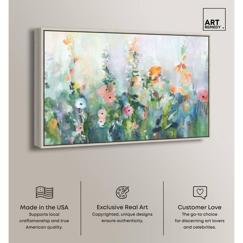 Harmony of Summer Canvas by Art Remedy
