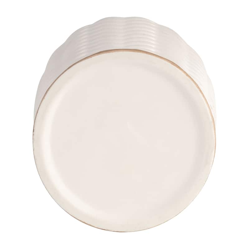 Sagebrook Home Artisan Crafted Ceramic Vase - Versatile Home Accent for Tabletop or Shelf Display