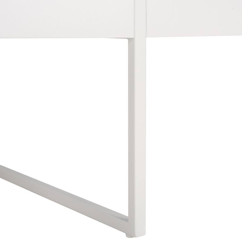 SAFAVIEH Tristan Modern Rustic Rectangular Coffee Table - 43.3" W x 23.6" L x 15.7" H - 43.3" W x 23.6" L x 15.7" H