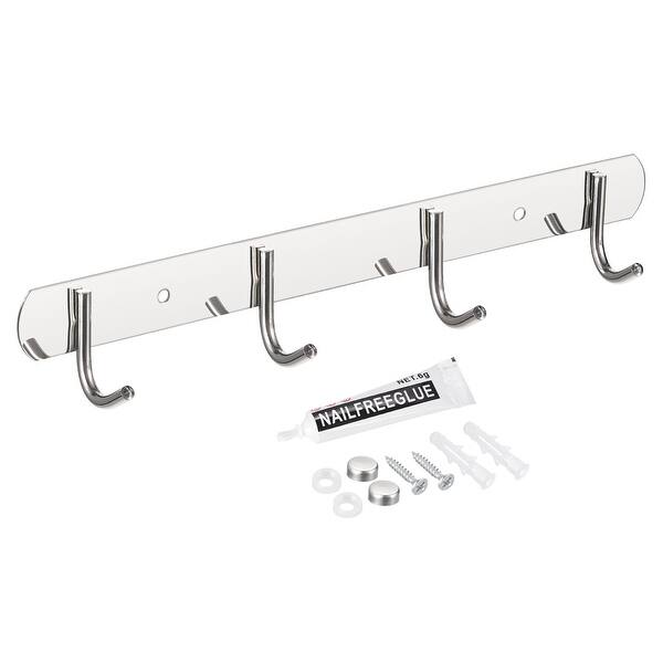 Coat Hook Rack, 201 Stainless Steel Wall Mounted Hook Rail Wall Hanger Bed Bath & Beyond
