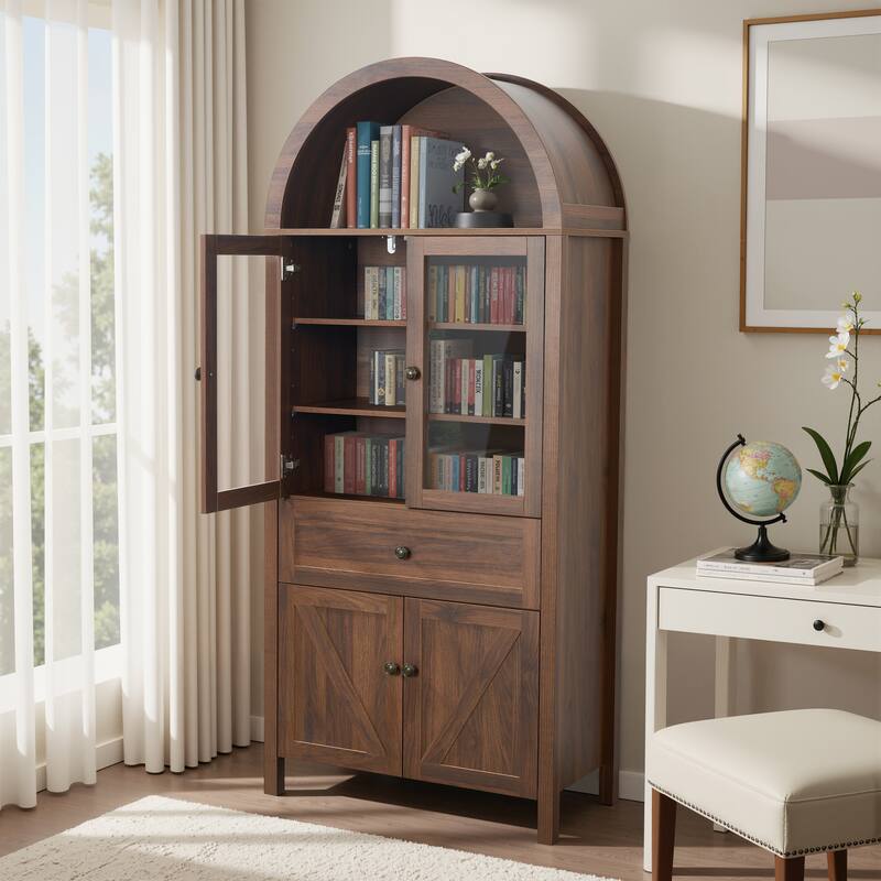 Retro Cabinet, Made Of High-Quality Materials And Antique Craftsmanship, With Large Storage Space