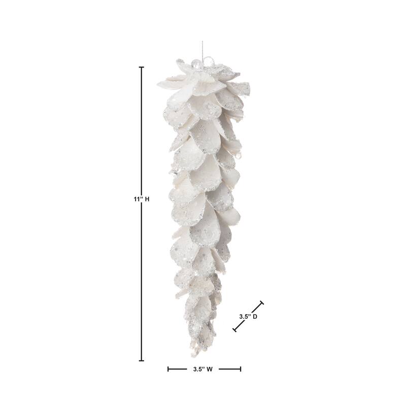 10" Jewel Petal Icicle Ornament