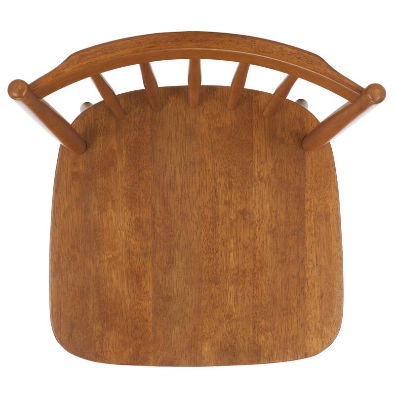 SAFAVIEH HOME Andreas Spindle Dining Chair (Set of 2) - 17"W x 20"D x 36"H