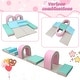 preview thumbnail 3 of 6, Foam Climbing Blocks Set - 10PCS Indoor Active Playset, Soft Climbing Indoor Set for Infants, Preschools, Toddlers