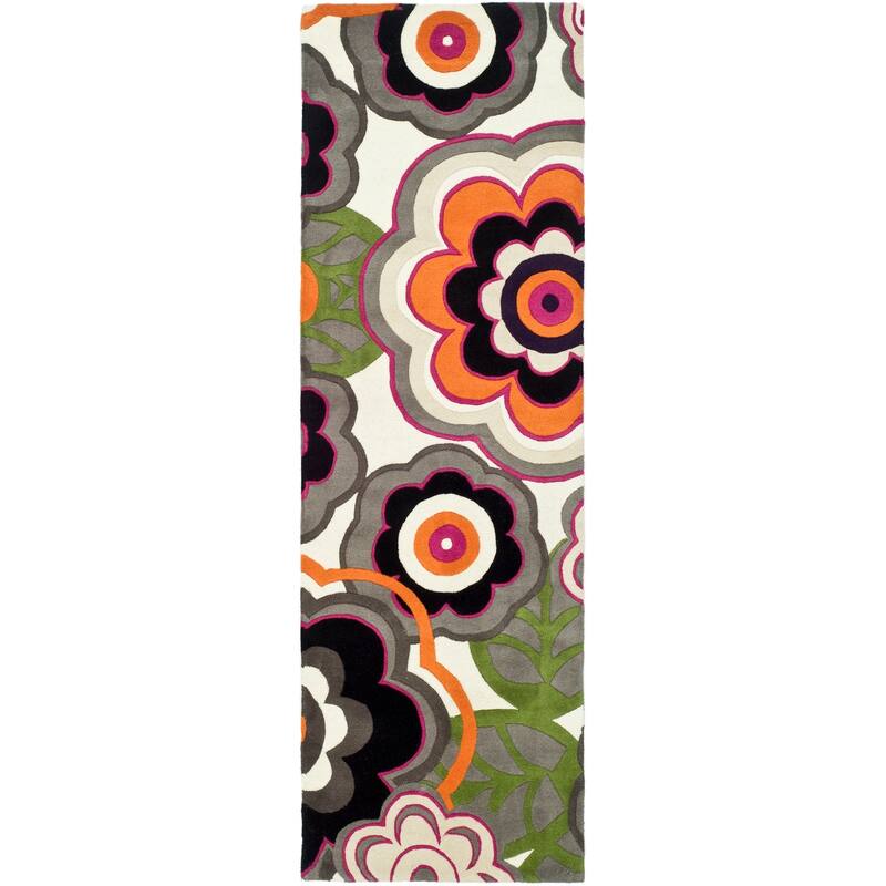 SAFAVIEH Handmade Soho Ashly Floral N.Z. Wool Rug