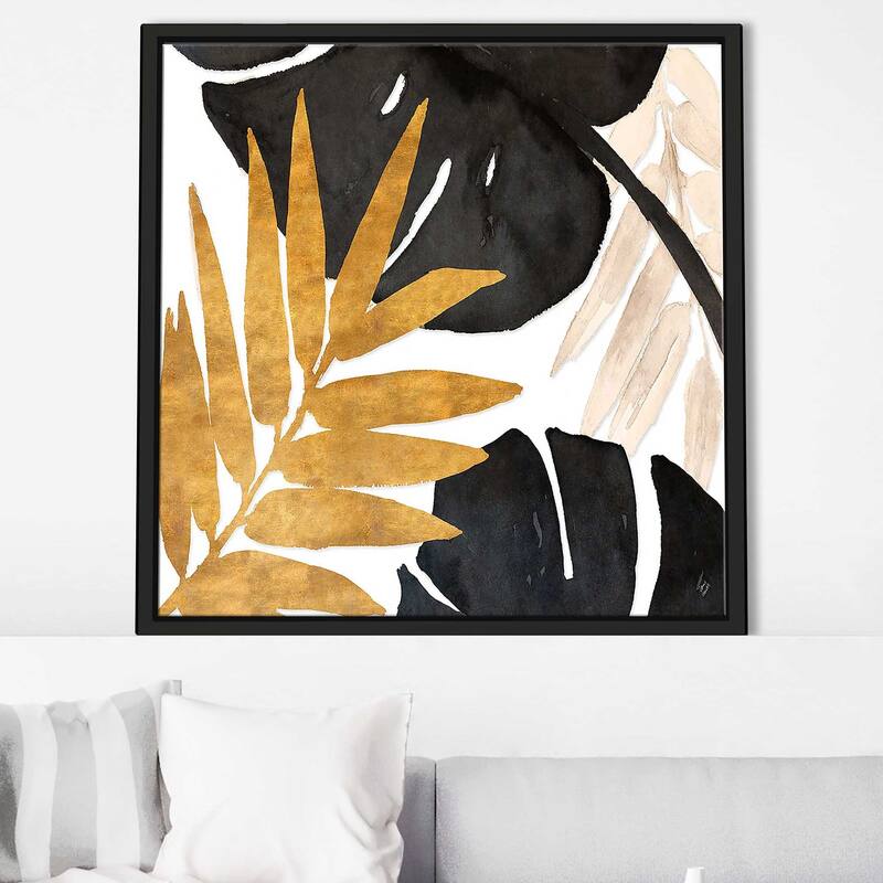 "Modern Tropics II" Print on Floating Canvas