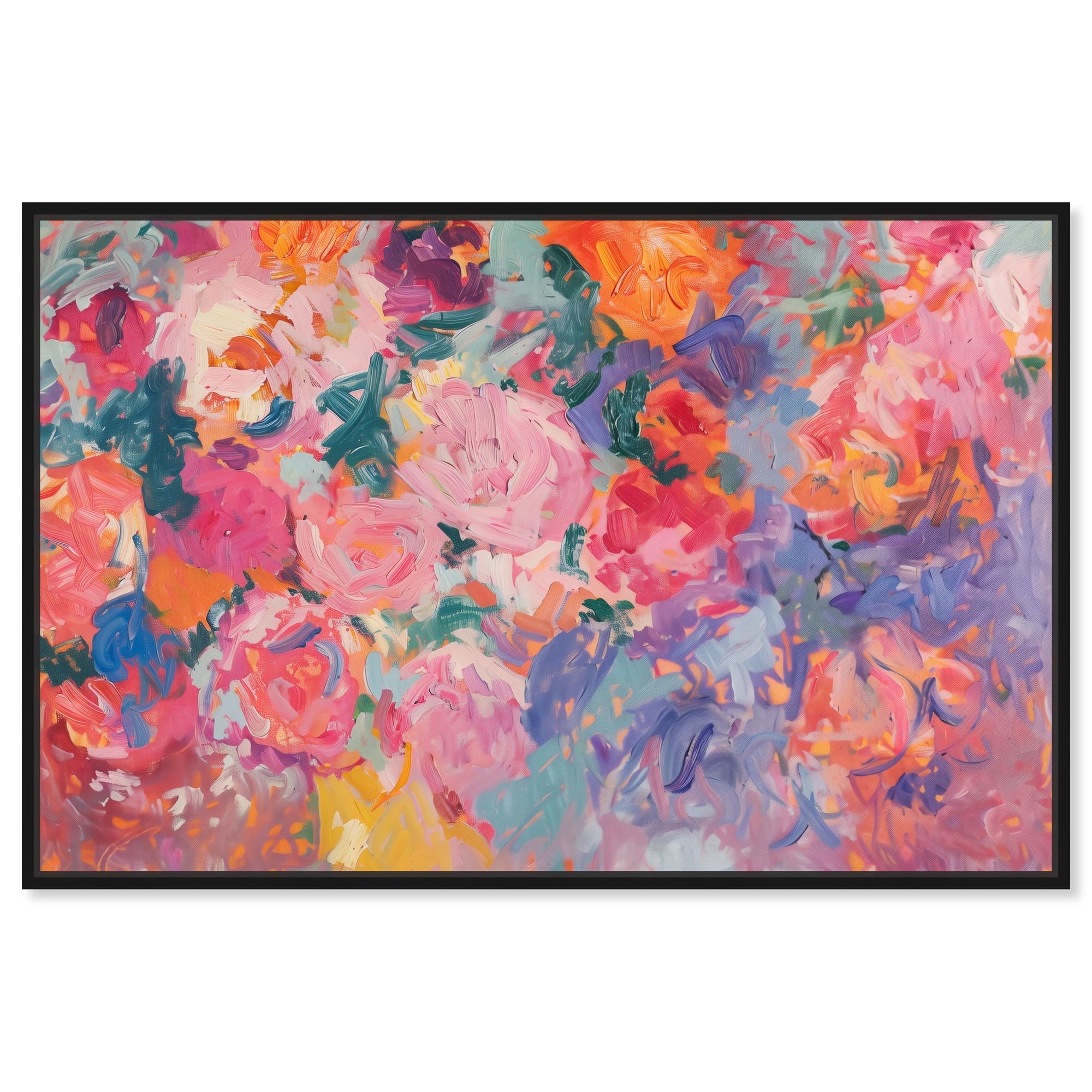 Kaleidoscope of Color Canvas by Art Remedy