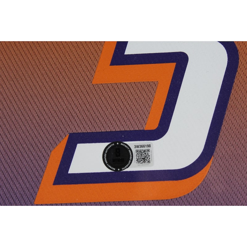 Diana Taurasi Autographed Phoenix Mercury Signed Fanatics Basketball Framed Jersey Beckett COA - 8' x 11'
