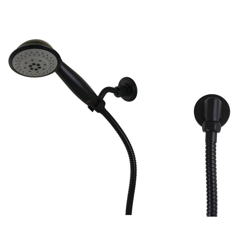 Kingston Brass Shower Scape Multi-Function Hand Shower Kit - Matte Black