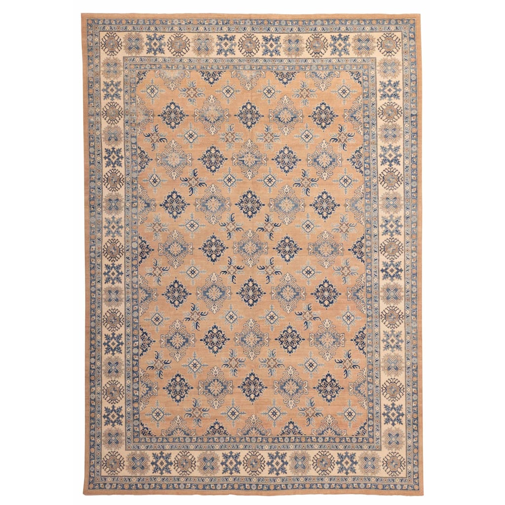 ECARPETGALLERY Hand-knotted Finest Ghazni Copper Wool Rug - 10'0 x 13'10