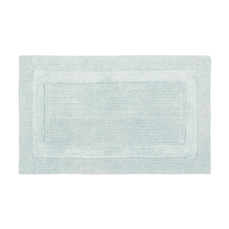 French Connection Stonewash Cotton Bath Rug