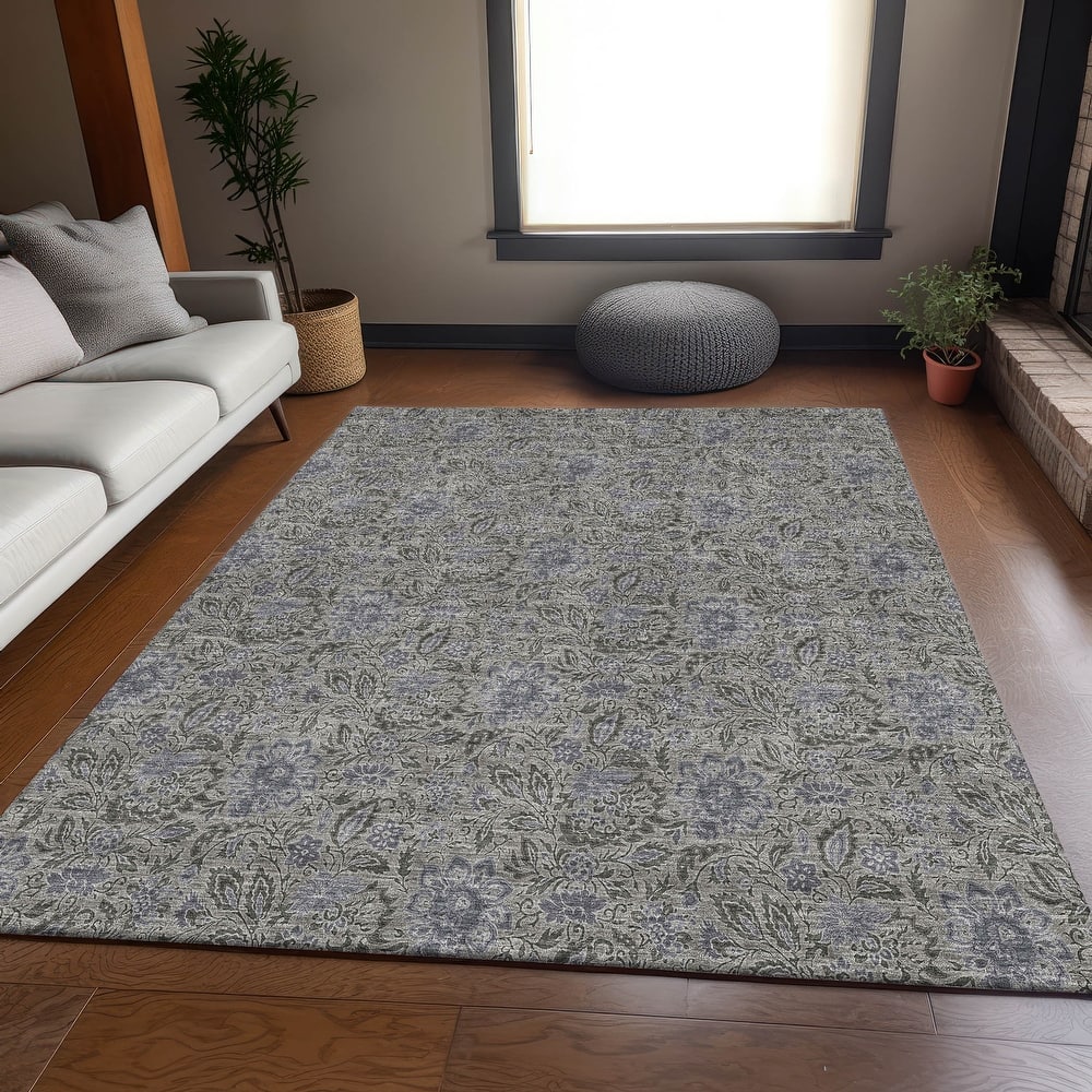 Premium Washable Super Soft Floral Mayfield Rug