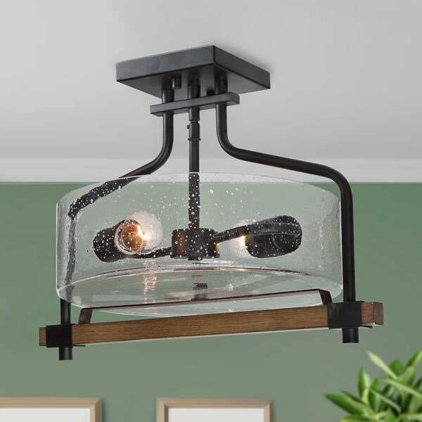 semi flush 3 light ceiling lights