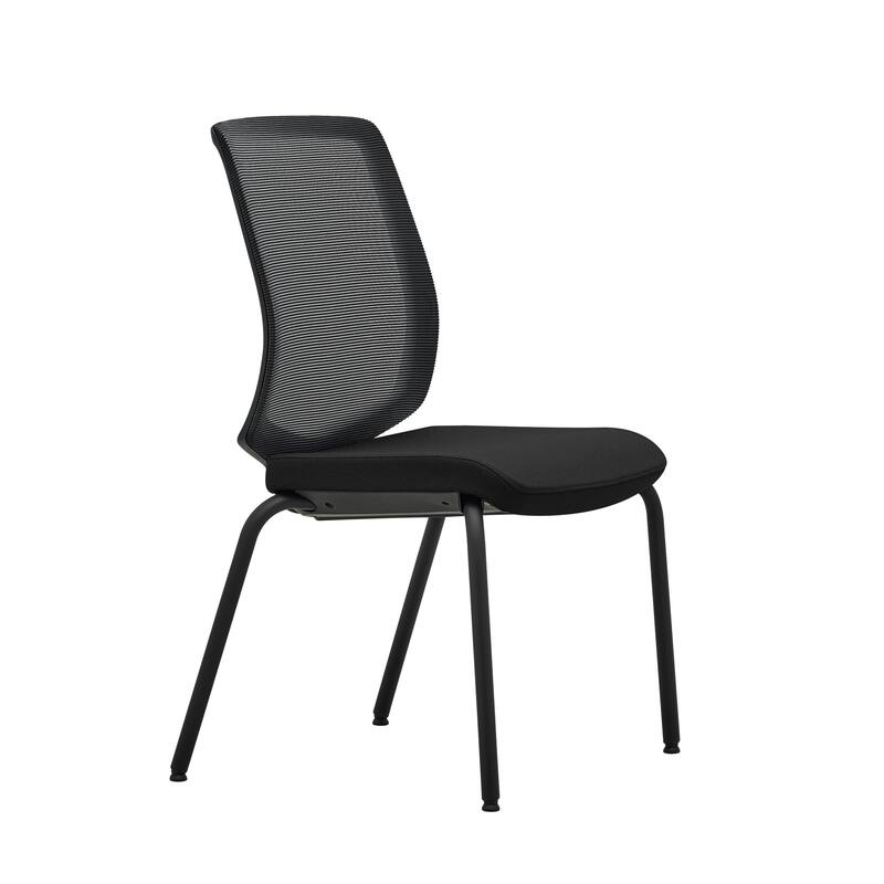 Adapt Mesh Multi-Function Guest Office Chair - Black
