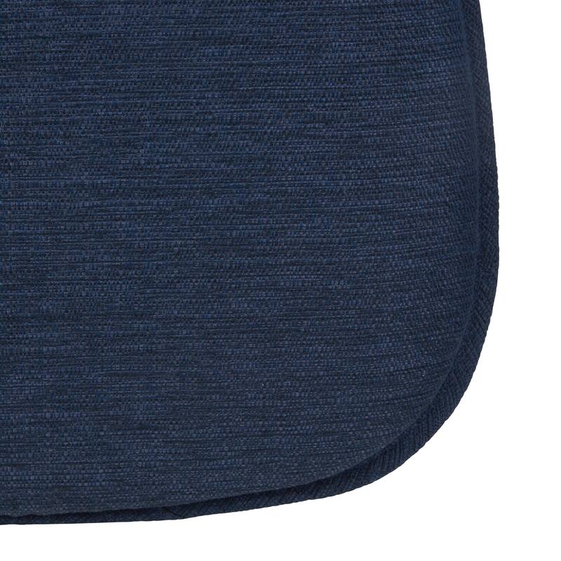 Klear Vu Gripper Non-Slip Mid Century Modern Shell Dining Chair Upholstered Cushion