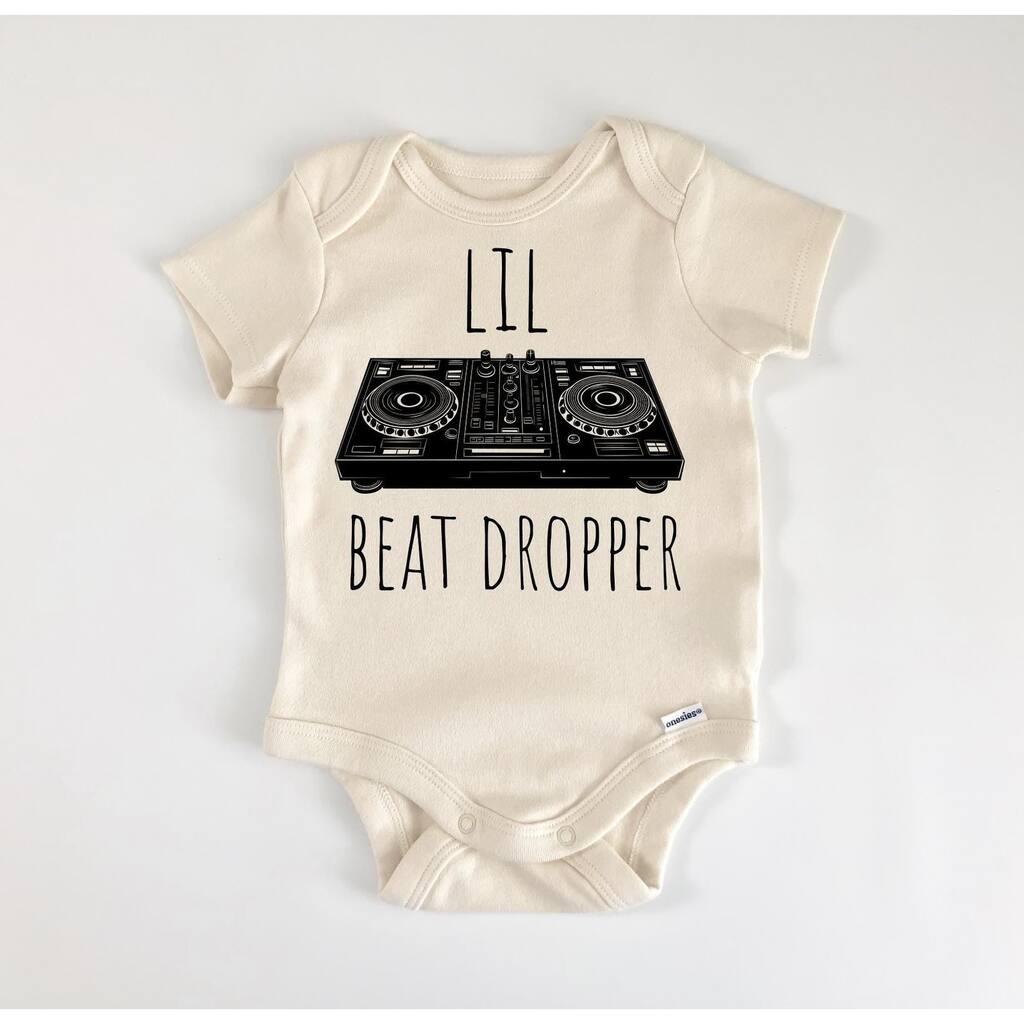 Dj Disc Jockey - Baby Boy Girl Clothes Infant Bodysuit Funny Cute Newborn