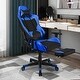 preview thumbnail 40 of 56, Costway Massage Gaming Chair Reclining Racing Office Computer Chair