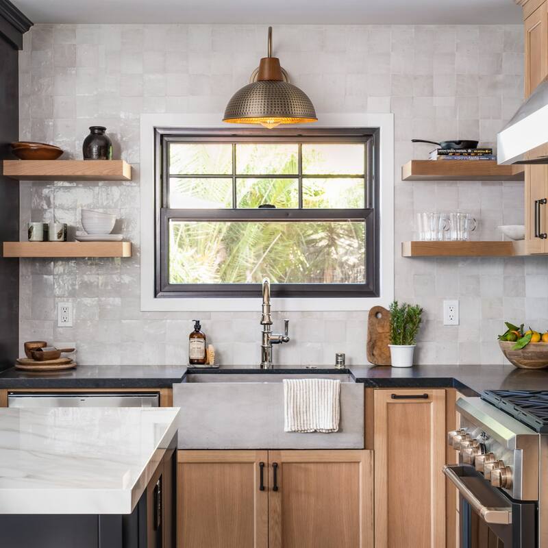 Farmhouse Industrial 1-Light Wall Sconce with Hammered Metal Shade Barn Outdoor Light - W10.24"