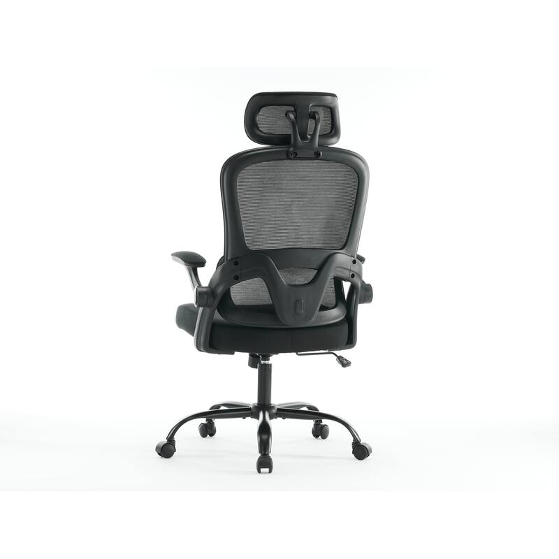 Ergonomic Mesh Office Chair,High Back Desk Chair with 3D Armrests,Swivel Computer Task Chair with Adjustable 2D Headrest