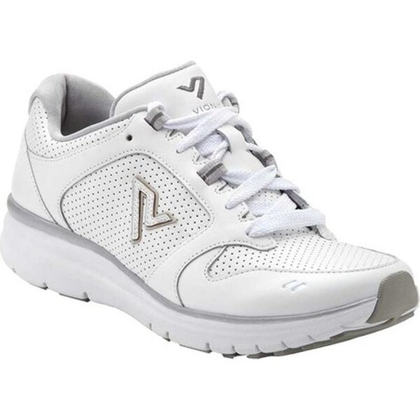 vionic white leather sneakers