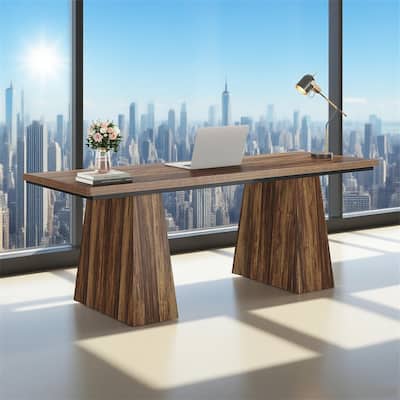 63" Modern Executive Desk