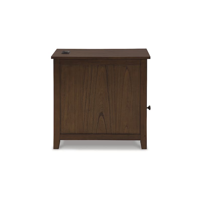 Signature Design by Ashley Treytown Chairside End Table - 16"W x 24"D x 24"H