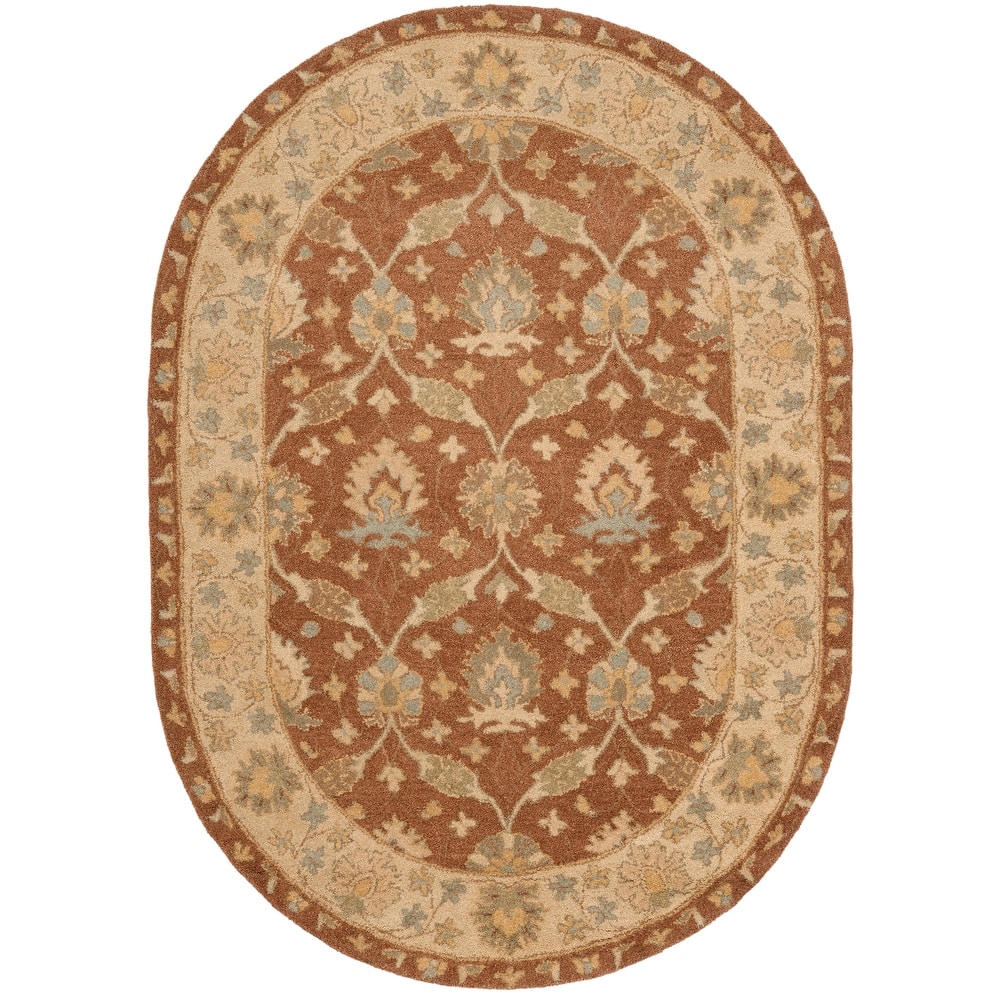 SAFAVIEH Handmade Antiquity Gigja Traditional Oriental Wool Rug