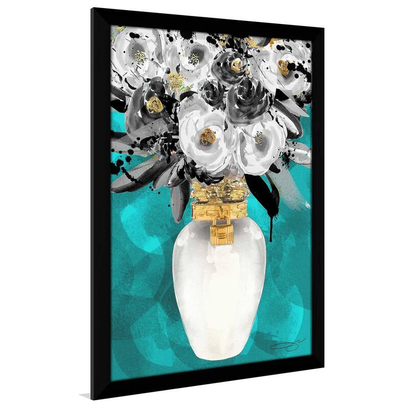 "Always Fresh Blue" by Jodi Print on Acrylic