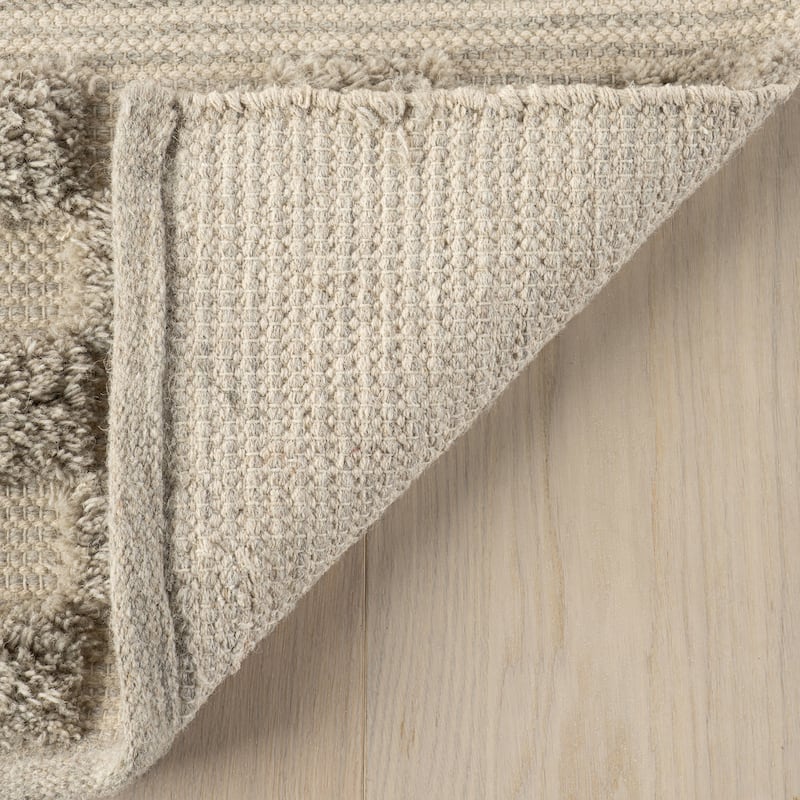 Carmeon Hamilton Nubi Bohemian Striped Hand Woven Rug