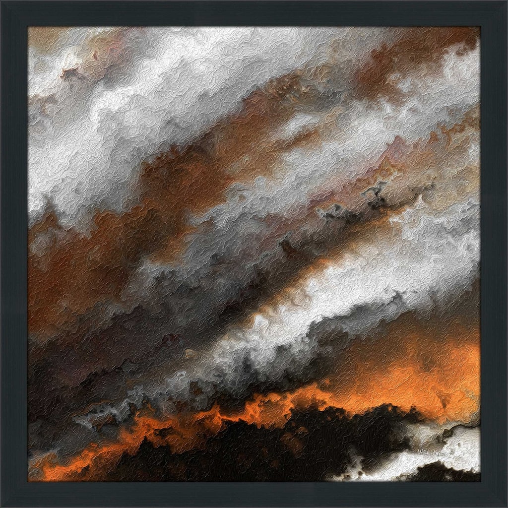 "Jeremiah 20 9 Fire In My Heart" by Mark Lawrence Print on Acrylic