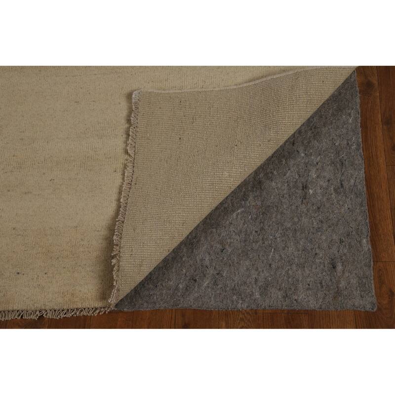 Modern Gabbeh Oriental Area Rug Handmade Wool Carpet - 6'5" x 9'7"