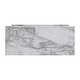 preview thumbnail 24 of 43, Dejon Contemporary White Stone Electric Fireplace