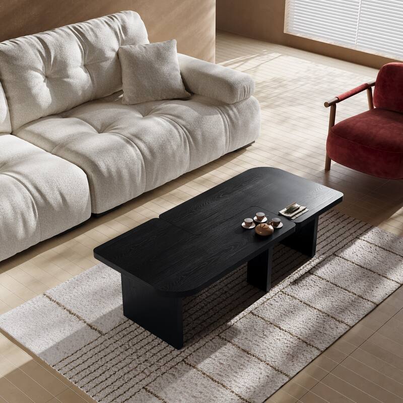 Free-assembly coffee table