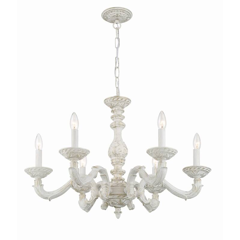 Crystorama Lighting Group Sutton 6 Light 28" Wide Chandelier