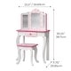 preview thumbnail 3 of 14, Teamson Kids- Fashion Giraffe Prints Gisele Play Vanity Set