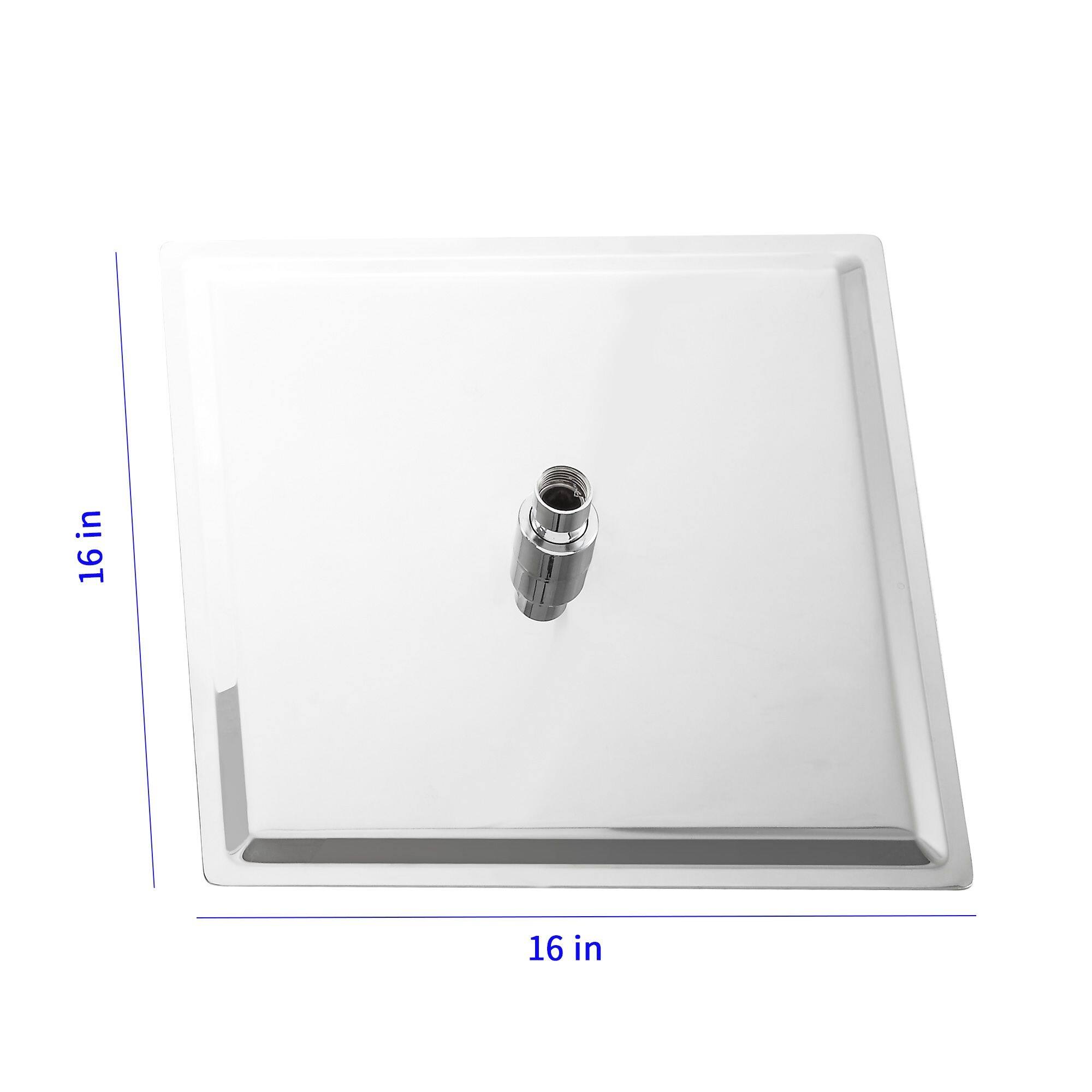 Lordear 16inch Square Rain Shower Head On Sale Bed Bath & Beyond