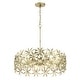 preview thumbnail 4 of 9, Minka Lavery 2145 Flower Child 5 Light 26" Wide Pendant